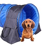 Japard 1 Set mit 2 Hundetunnel-Sandsäcken, Agility-Tunnelbeutelhalter-Set, für den Innen- und Außenbereich, Hunde-Laufschlauch-Taschen, Hunde-Agility-Trainingsgerät für Hunde (2 Taschen)