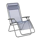LAFUMA MOBILIER - Relaxsessel Zero Gravity RT 2 - Klappbarer Liegestuhl für Terrasse und Garten - Strapazierfähiges Batyline-Gewebe - Mehrpositionenliege, Komfortabel - Blau