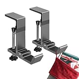 Girlandenaufhänger – 8,1 cm verstellbarer Kranzhaken für Weihnachten, Kamin, Balkon mit Funktion, robuste Unterstützung für Eingang, Fenster, Wohnzimmer, Tisch-Urlaubsdekorationen, Winter-Partytüten