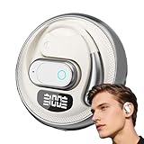 Drahtlose In-Ear-Kopfhörer | Offene Sportkopfhörer,Klarer Sound und Sprachübertragung für Laufen Reisen Fahrrad Motorrad Arbeit mit Festem Sitz