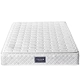 EIFSON Federkernmatratze 140x200 cm, Höhe 25 cm Taschenfederkernmatratze, Härtegrad H3 mittelfest, 7 Zonen Matratzen, Matratze Für Ergonomische Rückenentlastung (140 x 200 x 25 cm)