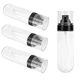 4-teiliges Mini-Sprühflaschen-Set, tragbar, Kunststoff, leer, nachfüllbarer Spender (100 ml)