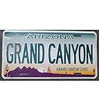 hotrodspirit - Nummernschild Grand Canyon Arizona USA Plakat