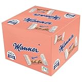 Manner Neapolitaner Waffeln – Vegane Haselnuss-Waffelriegel – Knusprige Snack-Waffeln einzeln verpackt – Perfekt zu Kaffee & für unterwegs – 60er Pack (60 x 15g)