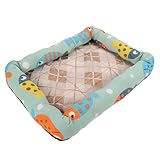 Sosoport 3St Pet Ice Silk Kühlmatte Outdoor-Hundematte Sommer hundebett Sommer Accessoires Haustier waschbares Kühlkissen Hundebedarf der Hund Zubehör Cooles Bett Cooles Pad Boden Stoff