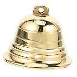 MAGICLULU Kupferglockenanhänger Vintage Weihnachtsschmuck Dekorative Metallglocke Glocken Für Das Handwerk Feiertagsglocke Antike Glöckchen Baum Hängende Glocke Bastelzubehör