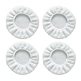 4 Pcs Lammwoll-Polierhauben für Einhell Akku-Autopoliermaschinen CE-CB 18/254 Li, CC-PO 90, Lammwoll Polierhauben Set für Einhell Poliermaschine Akku, Polierscheibe für 220mm-250mm Poliermaschinen