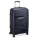 MODO by Roncato MD1 erweiterbarer Trolley mit TSA, dunkelblau, Trolley Grande, Hartschalenkoffer mit erweiterbarem Mittelteil und drehbaren Rollen