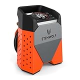 ETENWOLF Zephyr S3-7800mAh Elektrische Luftpumpe, 160 PSI/11.03Bar Tragbarer Luftkompressor Für Auto,Motorrad,Fahrrad,Bälle, 1 Minute Schnellbefüllung und Digitalen LED Leuchten, USB-Powerbank