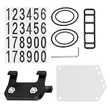 Sarini Fahrrad-Startnummernschildhalterung mit Schnellverschluss, für Trail-Bikes, Startnummernschildhalter für Fahrräder, Mountainbikes