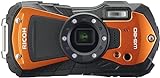 Ricoh WG-80 Orange Wasserdichte Digitalkamera - stoßsicher frostsicher drucksicher 03127