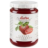 Darbo Naturrein - Garten Erdbeer Konfitüre fein passiert - 450 g