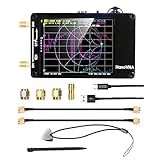 Sefdrert Verbesserter NanoVNA-H Vektor-Netzwerk-Antennenanalysator, 10 kHz - 1,5 GHz, MF HF VHF UHF für SD-Kartensteckplatz, digitaler NanoVNA-Tester