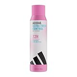 adidas Ultra Fresh Control Anti-Transpirant Deodorant Spray für sie, 72 Stunden Schweiß-Schutz Duft mit zitrischen, minzigen und blumigen Noten, vegane Formel ohne Alkohol, 150ml