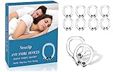 8 Stück Schnarchstopper Anti Schnarch Nasenclip Hilfsmittel gegen Schnarchen Nasenspreizer Nasenklammer Schnarchschiene Besser Atmen Nasendilatator Anti Snoring Hilfe gegen Schnarchen Antischnarchen