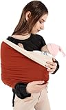Babytrage, Unisex-Trage, leicht zu tragende multifunktionale Babytrage für Neugeborene und Kleinkinder von 8-35 lbs