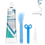 Allony Acrylkleber, Acrylglas Kleber, Kleber Durchscheinend, Isoliert, Wasserfest, Hochtemperaturbeständig, Geeignet zum Verkleben von PC, ABS, Acryl, Kunststoff usw - 100 ml