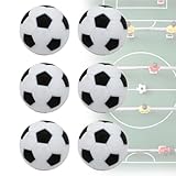 DHWEKU 6 Stück Tischkicker Bälle im Set Kickerbälle Hochwertige leise Tischkicker Bälle in 23mm für Tischfußball & Tischkicker