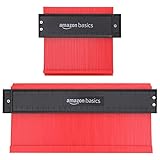 Amazon Basics Konturenlehren, 2er-Pack, 12.7 und 25.4 cm Profil