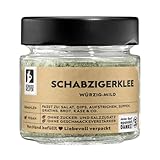 Bremer Gewürzhandel Schabziegerklee, gemahlen, Brotklee, Schabziegerklee Gewürz zum Kochen und Backen, 30g im Glas