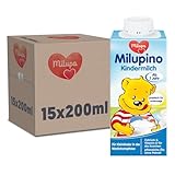 Milupa Milupino Kindermilch trinkfertig 15x200ml, 1-3 Jahre, für Kleinkinder in der Wachstumsphase