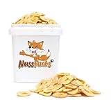 Bananenchips 1,5kg im Behälter–getrocknete Bananenchips in feinem Kokosöl geröstet–ungesüßt vegan naturbelassen ohne Zuckerzusatz–frittierte Bananenscheiben knusprig & knackig zum Snacken–NussFuchs