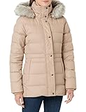 Tommy Hilfiger Damen Daunenjacke, Beige, XS