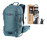 Nitro, SLASH 25 pro SET mit Ripuri 600 ml Flasche & Filter, Snowboardrucksack, Tourenrucksack, 25 L, ARCTIC