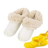 Bequeme gemütliche Clogs – Clog-Einsätze, warme Clog-Einsätze, Clog-Liner-Ersatz, Clog-Einsätze, verdickte, warme Clogs, Einlagen, Wintereinsätze, Fleece, herausnehmbare Einsätze für Kinder, Männer