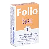 SteriPharm Pharmazeutische Produkte Folio basic 1 filmtabletten, 90 Stück