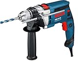 Bosch Professional Schlagbohrmaschine GSB 16 RE (inkl. Schnellspannbohrfutter 13mm, Tiefenanschlag 210mm, Zusatzhandgriff, Handwerkoffer)