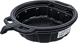 BGS 9981 | Öl-Auffangwanne mit Ausgießer | 8 l | Durchmesser: 400 mm | Höhe: 125 mm | Material: HDPE | schlagfest