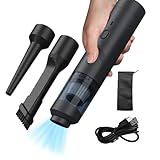 Generisch Handheld Auto Sauger | 19000Pa Handheld Akku Sauger und Bläser,4-in-1 Luftgebläse für e - Für Auto Haus LKW Boden Teppich Haare