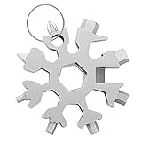 Geschenke für Männer, 18 in 1 Schneeflocke Multitool Valentinstag Geschenke für Männer/Ihn Geburtstagsgeschenk für Männer Kleinigkeiten für Papa Freund, Vatertagsgeschenk