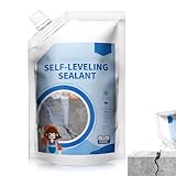 Dichtmasse Wasserdicht, 500 Ml Dichtmasse Reparaturspachtel Wetterbeständig, Unsichtbares Flüssigkunststoff Vielseitigkeit Für Verschiedene Oberflächen, Dichtschlämme Für Innen Und Außen (Schwarz)