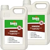 Envira Spinnen-Spray - Anti-Spinnen-Mittel Mit Langzeitwirkung - Geruchlos & Auf Wasserbasis - 2 x 5 Liter