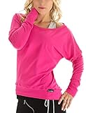 WINSHAPE Damen Freizeit Sport Dance Fitness Ws2 Longsleeve, Rosa, L EU