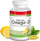 Starke Omega-3-Fischölpillen, ultrareine flüssige Kapseln für die Gesundheit von Gehirn, Gelenken, Augen und Herz