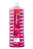 AVON Senses Duschschaum Raspberry Delight, Himbeer- und Casis-Duft, 1000 ml, Rosa