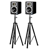 Youyijia Boxenständer 2er Set Lautsprecherständer Höhenverstellung 90-180cm Lautsprecher ständer Lautsprecher Stativ Stative Hochständer Boxen Stativ Speaker Stand