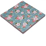 Nodsaw Layer Cakes 25,4 cm Quadrate zum Quilten – 42-teiliges Vintage-Blumenmuster, Schicht-Kuchenstoff – 25,4 x 25,4 cm vorgeschnittenes Stoffpaket aus 100 % Baumwolle – 14 verschiedene