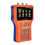 GT Media Satellite Finder Pro SAT Finder Satellitenfinder Meter DVB-S2X/S2/S/T2/T/C Satellitensuchgerät Signalempfänger Decoder Digitale Satellitenerkennung Messgerät FTA 4.3' LCD