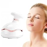 Ultraschall Cellulite Massagegerät, Body Toning Gerät Anti Handmassagegeräte mit RF EMS rotem blauem Licht Vibration Negative Ionen Geeignet für Nacken, Bauch, Taille, Arme, Beine, Gesäß