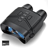 Nachtsichtgerät, Relassy 4K HD Digital Infrarot Fernglas, 4000mAh Wiederaufladbares , 5X Digitalzoom Nachtsicht 300M, 7 Stufen IR für Jagd Vogelbeobachtung Camping mit 32GB