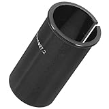 Cabilock Sattelstützenadapter Aluminiumlegierung 272mm 309mm Reduzierhülse Metall Fahrrad Sattelrohr Umrüsthülse für Mountainbike Rennrad Fahrradzubehör