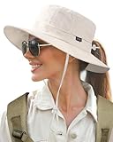 FURTALK Unisex UV Schutz Sonnenhut Herren Fischerhut Damen Faltbar Sommerhut Anglerhut Bucket Hat mit Breite Krempe