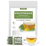 Premium Schachtelhalm 100 Teebeutel,Horsetail Herb 150g hergestellt aus 100% wildem, natürlichem Schachtelhalmkraut, ohne Zusatzstoffe und ohne Koffein