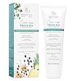 BEAUTYLEI | FOCUS 3 IN 1 KÖRPERCREME, Anti-Cellulite, schlankmachend und straffend, mit Efeu, Ananas, Heidelbeere und Bockshornklee, Koffein, Reshaping-Komplex, Maritimem Fenchel, MADE IN ITALY