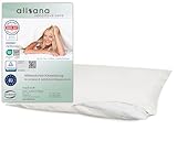 allsana Allergiker Kissenbezug 40x80 cm | Allergie Bettwäsche | Anti Milben Encasing | Milbenschutz für Hausstauballergiker | allergendichter Zwischenbezug für das Kopfkissen | TÜV geprüft