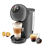 NESCAFÉ DOLCE GUSTO Krups KP243B Genio S Kaffeekapselmaschine | 15 Bar | ultra-kompakt | Hochdruck | über 30 Kaffeekreationen | wählbare Getränkegröße | Auto-Abschaltung | Anthrazit